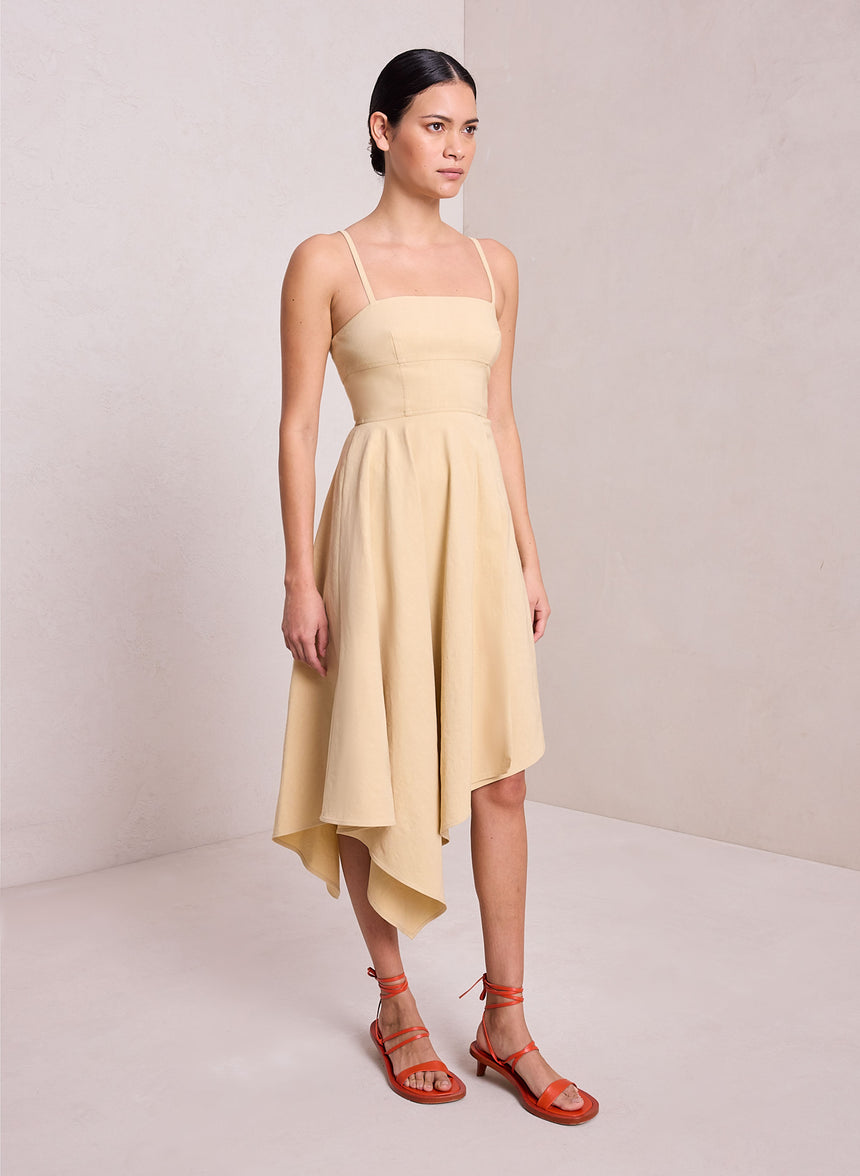 A.L.C Verona Stretch Linen Dress