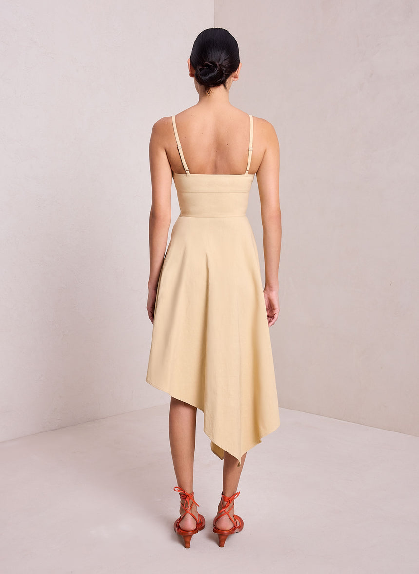 A.L.C Verona Stretch Linen Dress