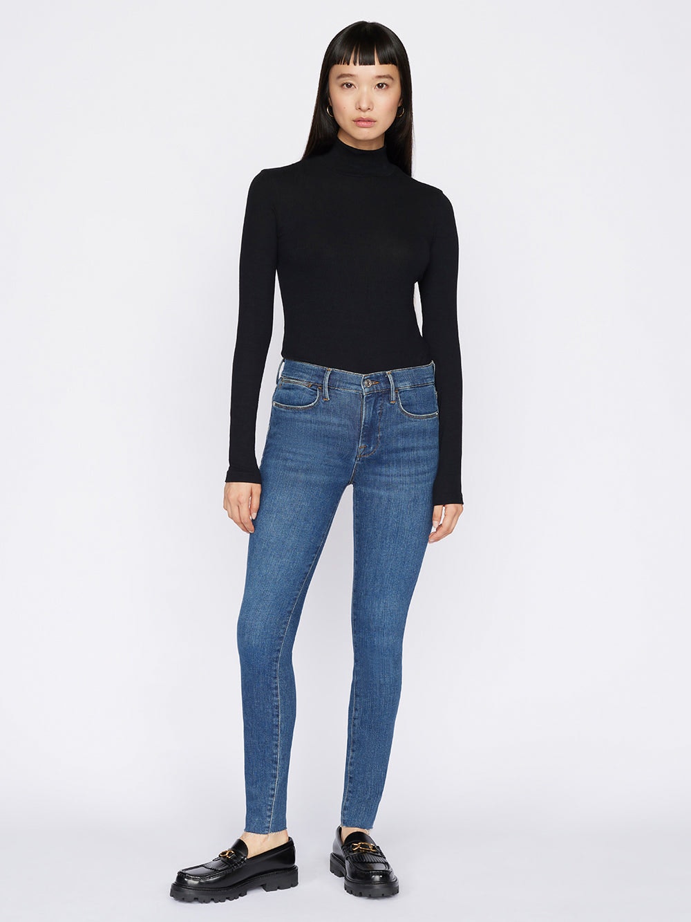 Le High Straight Raw Jean - Pants