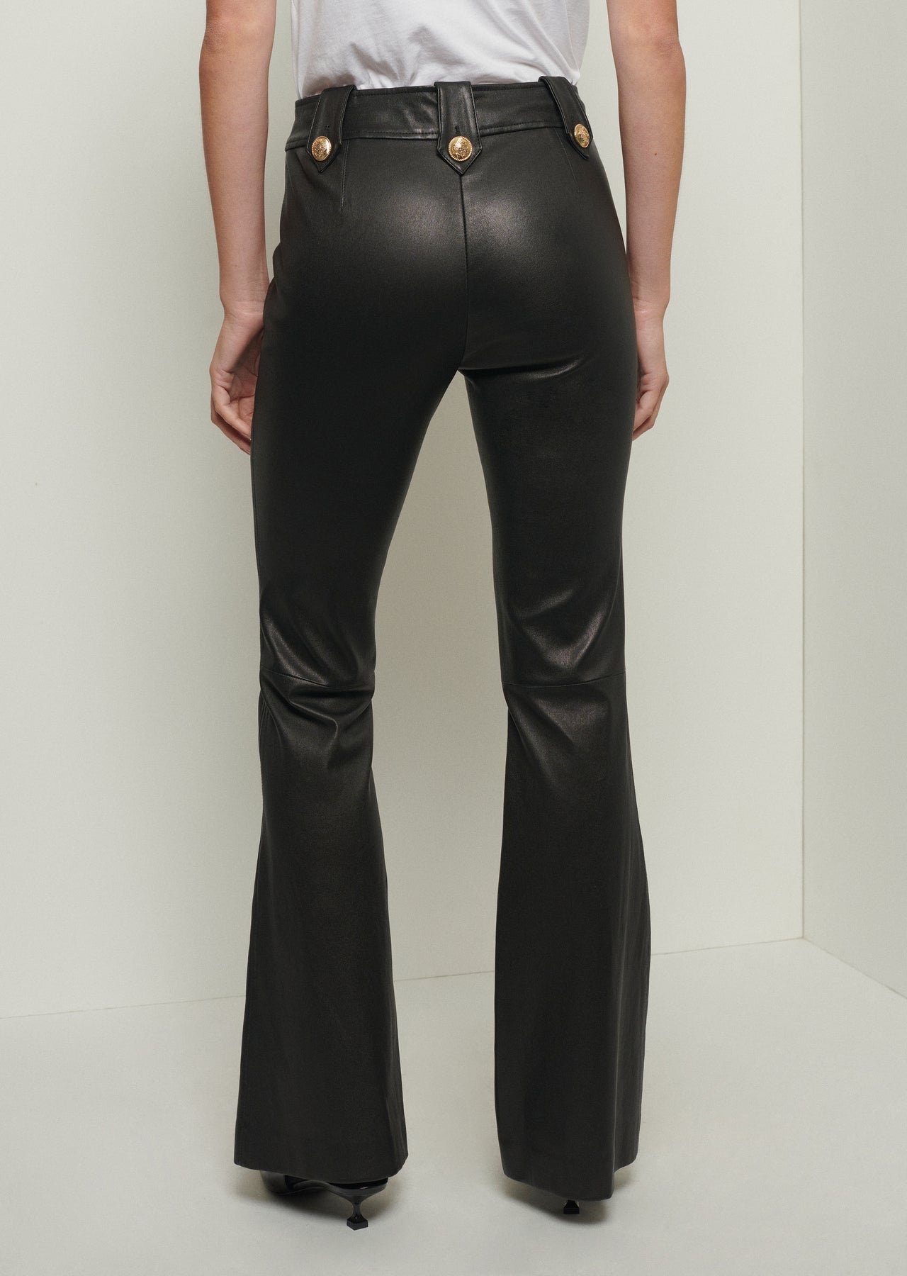 Robertson Flare Trousers - 8 / Black - Pants