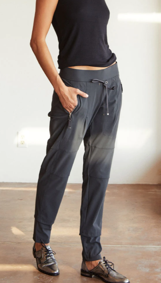 Gallery Couture Travel Pant - Slate