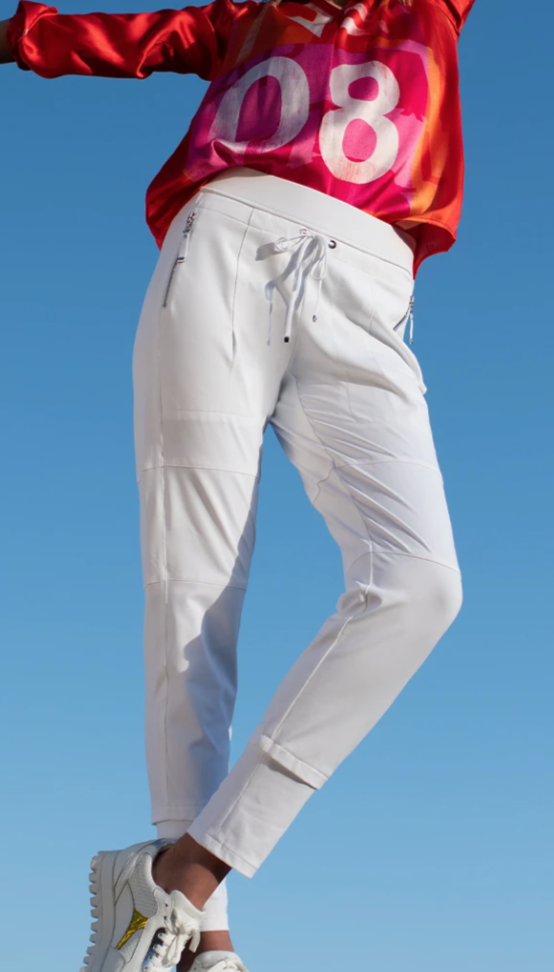 Travel Pant - White - Bottom