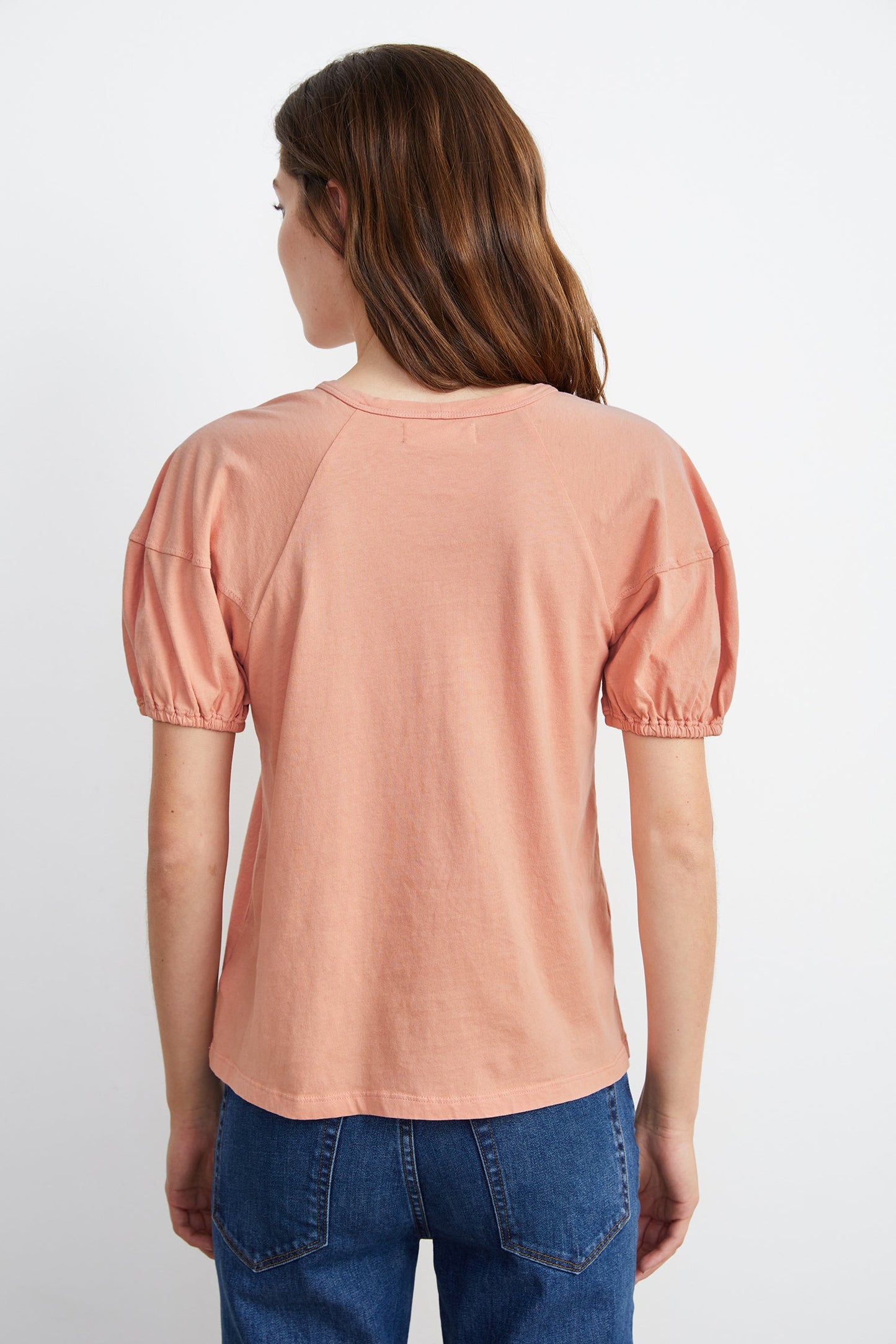 Vernice Puff Sleeve Tee - XS / Coconut - Shirts & Tops